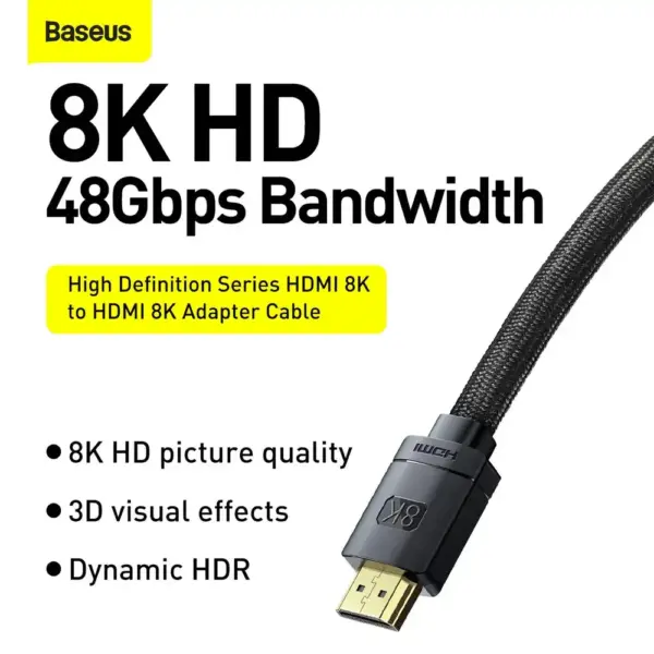 کابل HDMI بیسوس مدل CAKGQ-J01