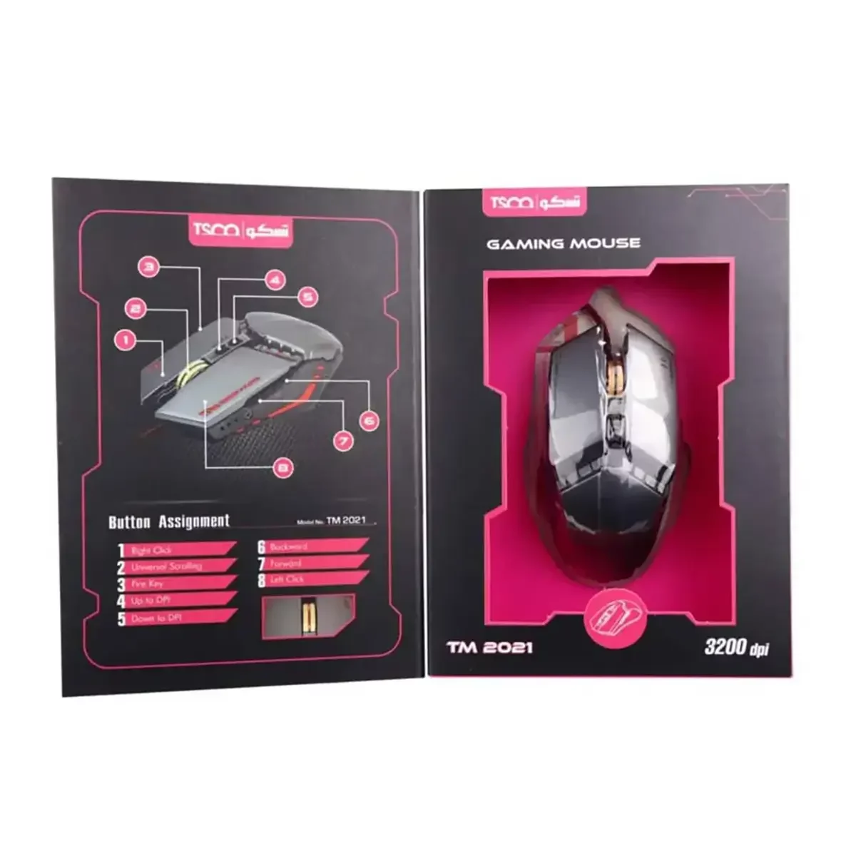 Tsco Gaming Mouse TM2021GA