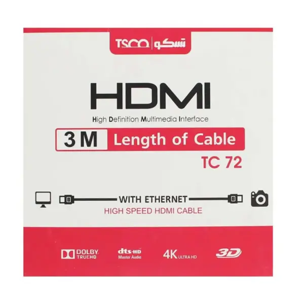 کابل HDMI تسکو مدل TC72