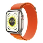تصویر ساعت هوشمند گرین لاین GREEN LION مدل Ultra 49 mm با بند نارنجی