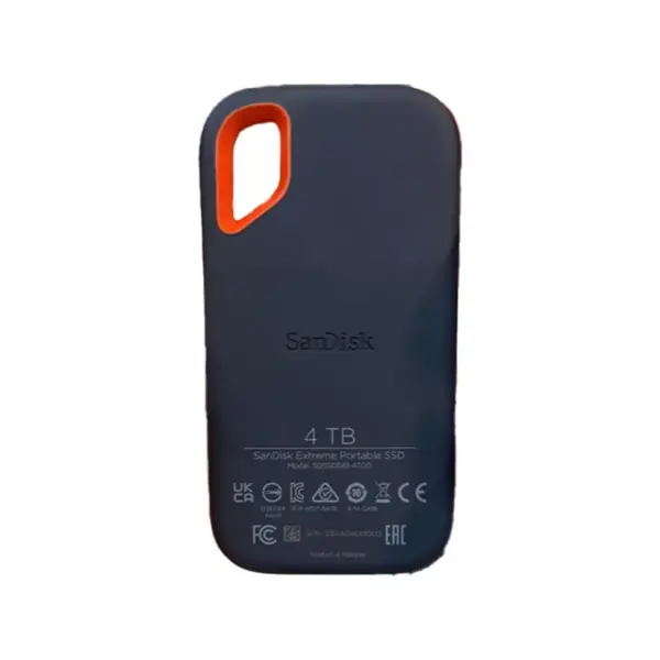 تصویر هارد اس اس دی اکسترنال سن دیسک SanDisk مدل Extreme E61 4 ترابایت