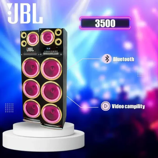 تصویر اسپیکر جی بی ال JBL مدل Party Light 3500 Active