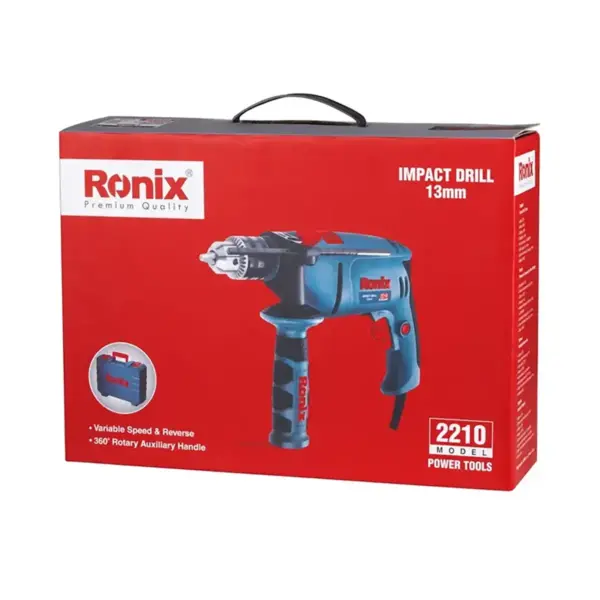 تصویر دریل چکشی برقی 810 وات رونیکس Ronix مدل 2210