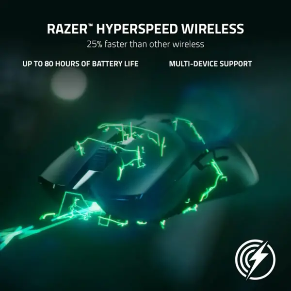 تصویر موس مخصوص بازی ریزر Razer مدل VIPER V2 PRO Black