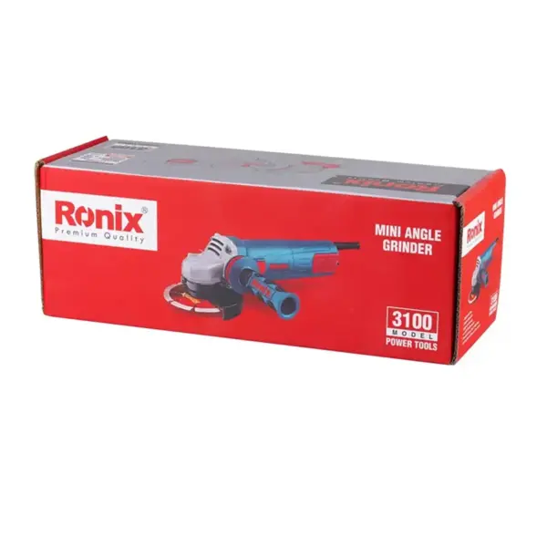 تصویر مینی فرز برقی 115 میلی متری 1100 وات دیمردار رونیکس Ronix مدل 3100