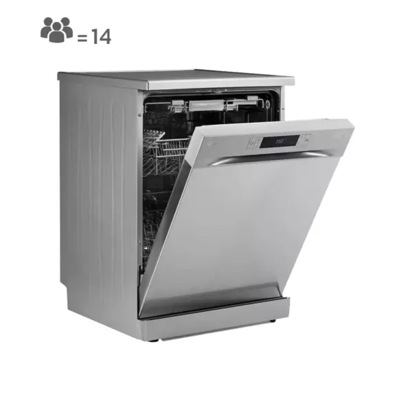 ماشین ظرفشویی جی پلاس GPlus مدل GDW-M1463NS از بغل