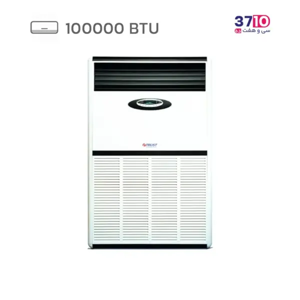 کولرگازی ایستاده 100هزار تراست مدل TMSN-100HT3/410 از روبرو