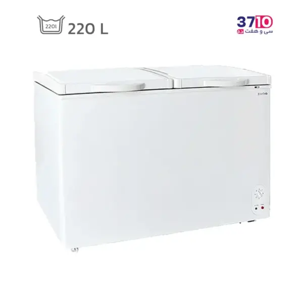 فريزر صندوقی برفاب مدل CF2D-310L از بغل