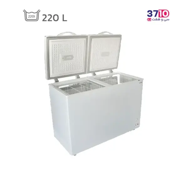 فريزر صندوقی برفاب مدل CF2D-310L از بغل