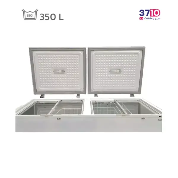 فريزر صندوقی برفاب BARFAB مدل CF2D-430Lاز درب