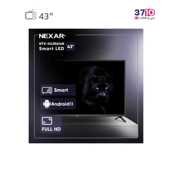 ال ای دی نکسار NEXAR مدل NTV-H43E614N از راهنما